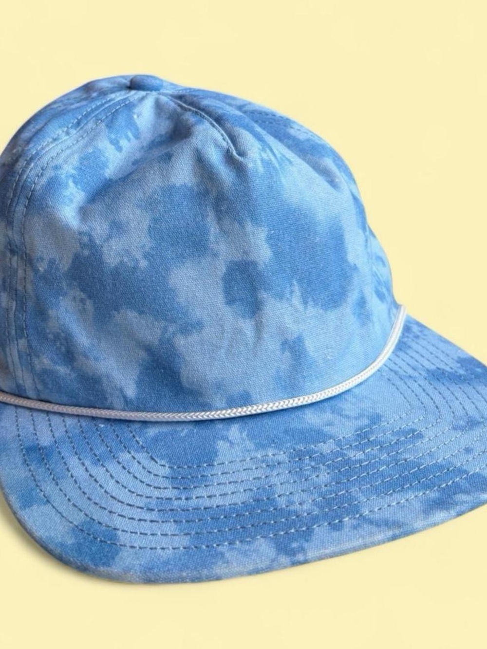Tie-Dye Blue Baseball Cap